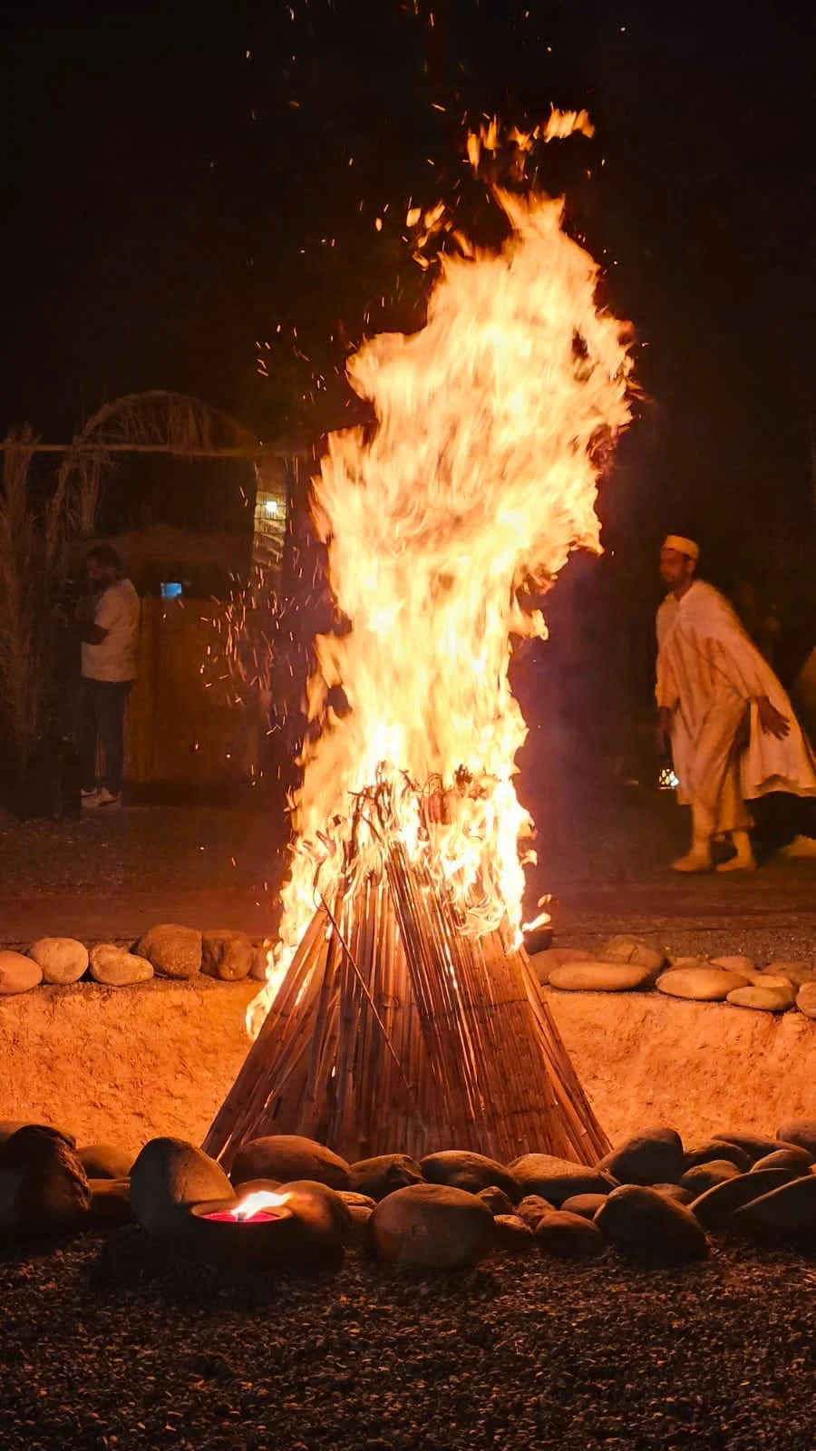 Fire show at La Boheme