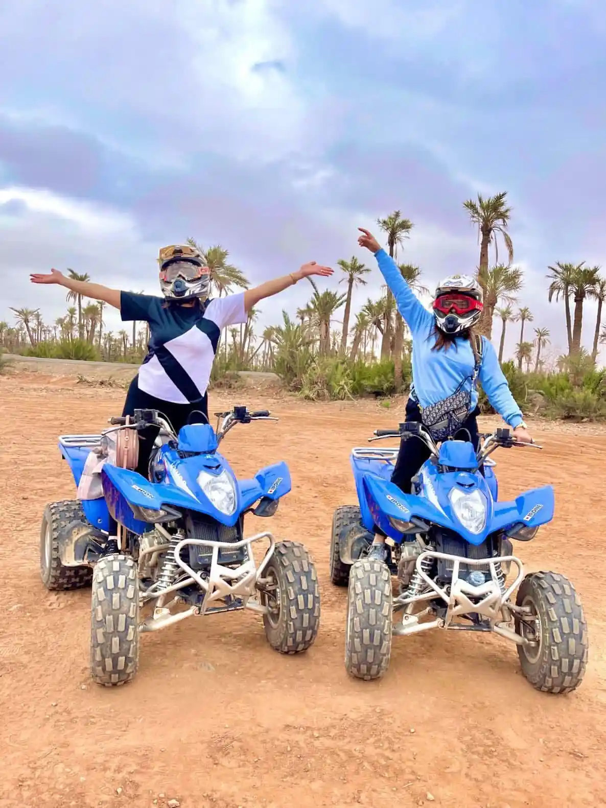 Quad biking in Palm Grove Marrakech