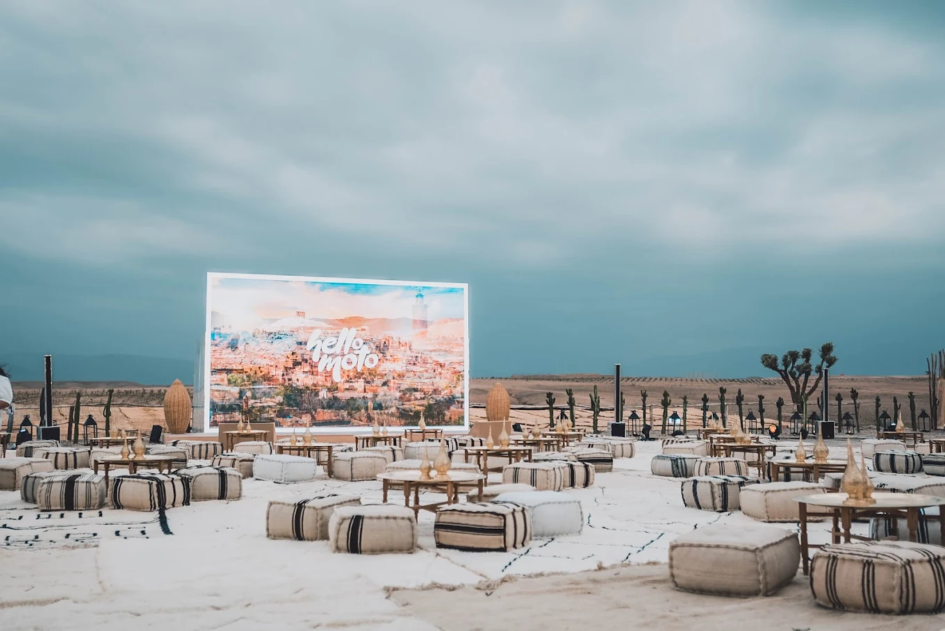 Quad et Dîner à Le Bedouine