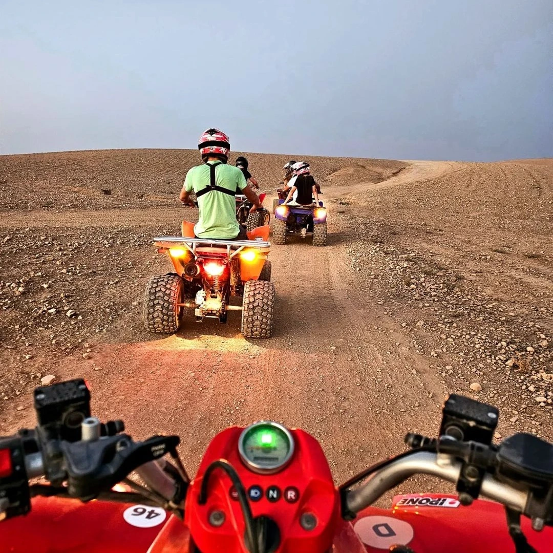 Quad adventure in Agafay Desert